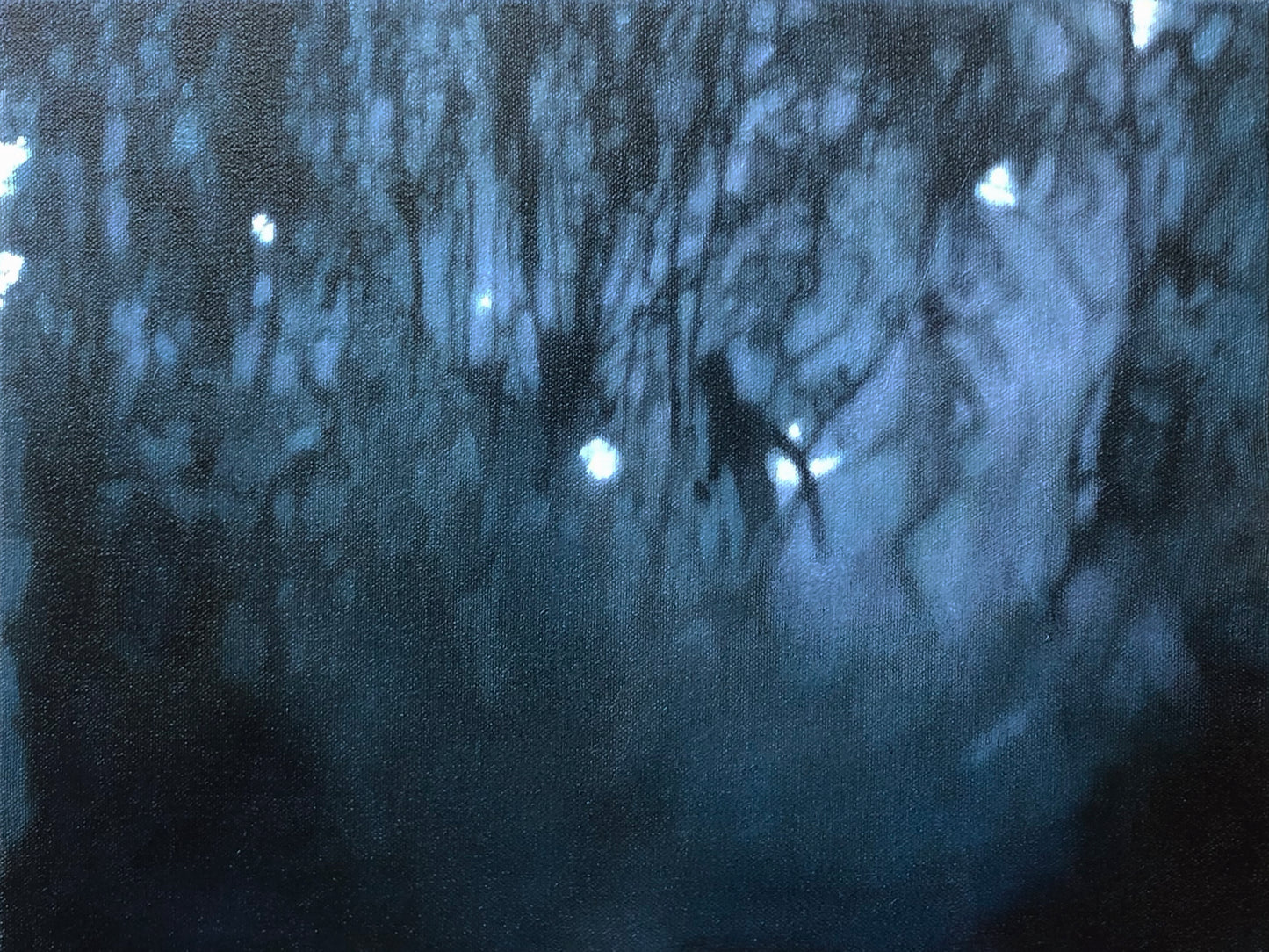 Lights in the Forest II (still from Tarkovsky’s Andrei Rublev) original Canadian art by David Kaarsemaker
