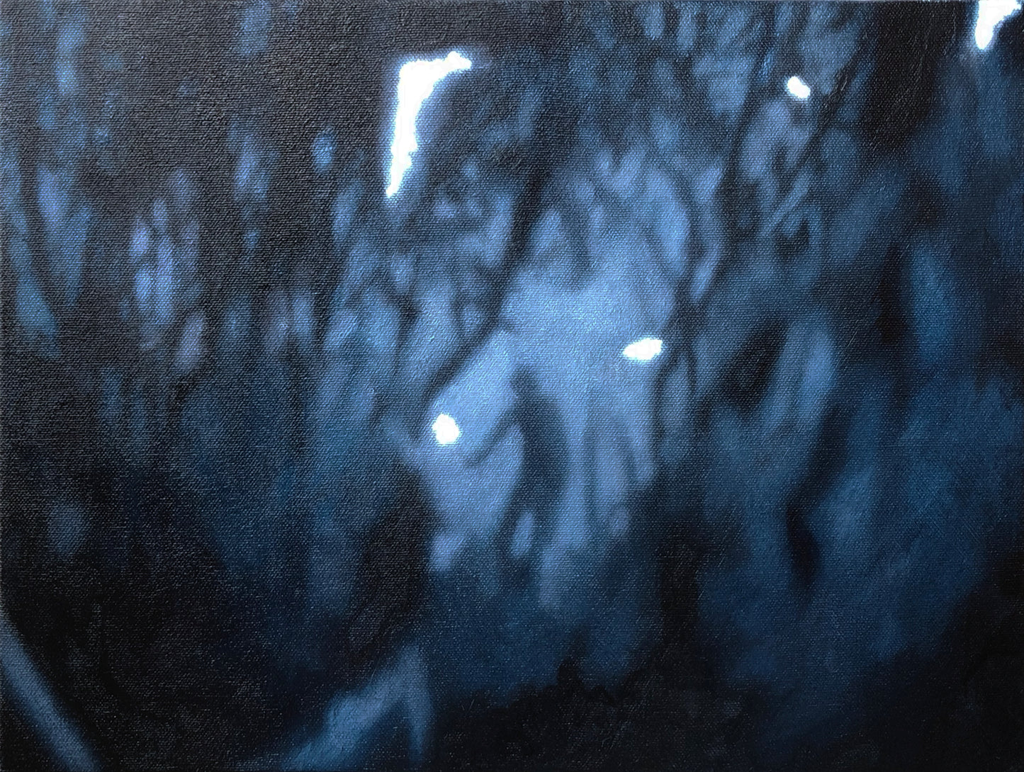 Lights in the Forest III (still from Tarkovsky’s Andrei Rublev) original Canadian art by David Kaarsemaker