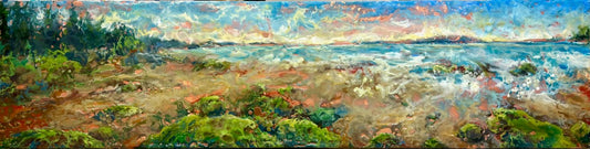 Along the Shore original Canadian art by Kathy Bradshaw