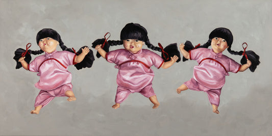 Baby's Doll original Canadian art by Chrystal Phan