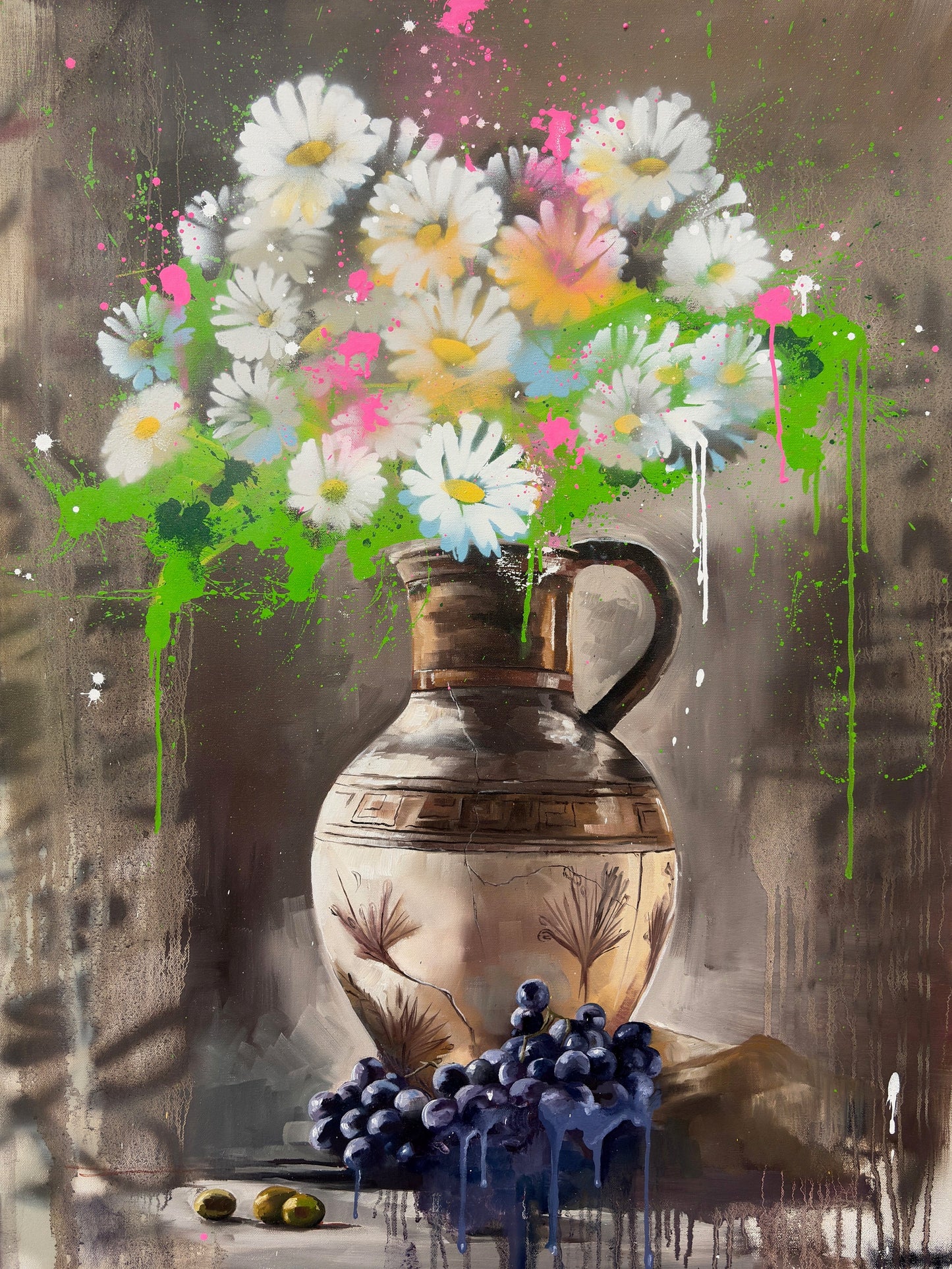 Disruptive Acts III (Stilled Life) original Canadian art by Carl White