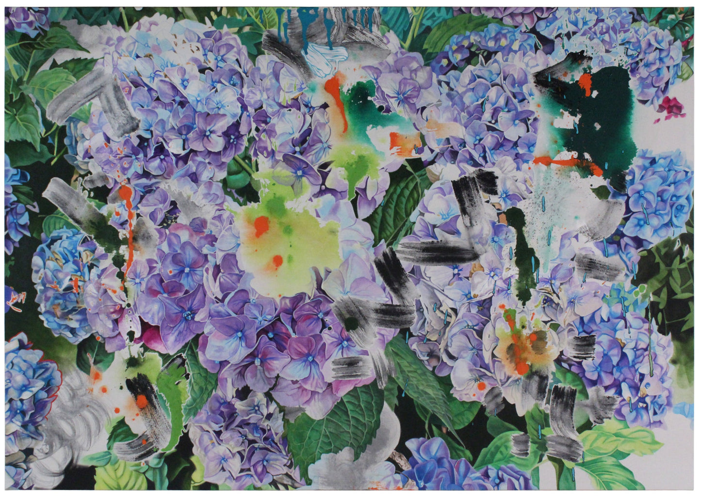 Hydrangeas #8 original Canadian art by John Capitano