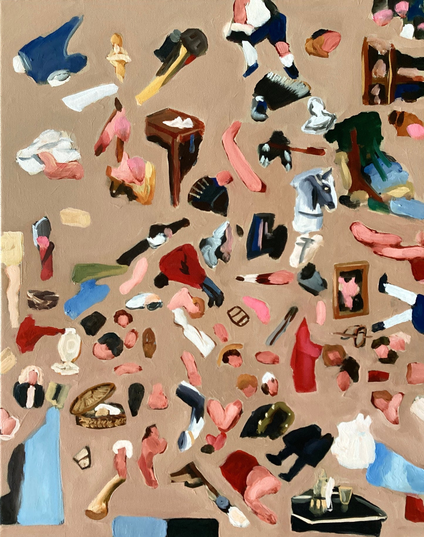 Playing the pervert original Canadian art by Angie Quick