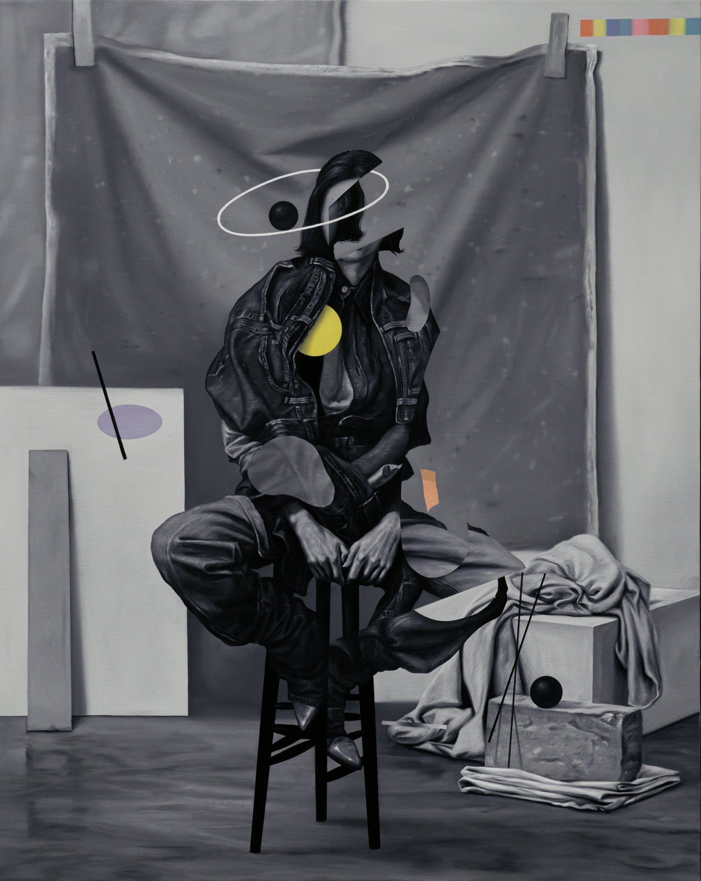 Monologue of Enjoyment original Canadian art by aphisit sidsunthia