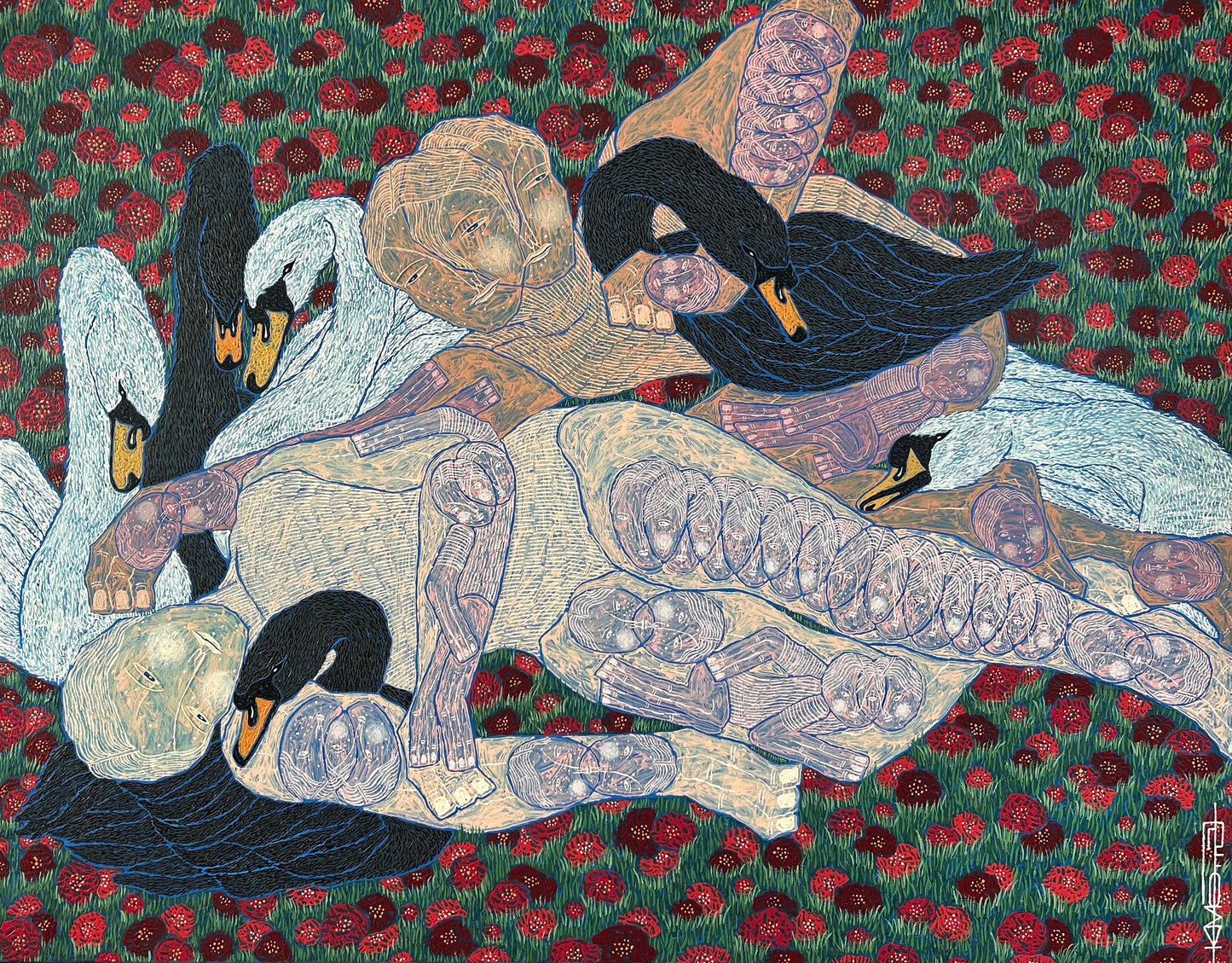 In the Flower garden