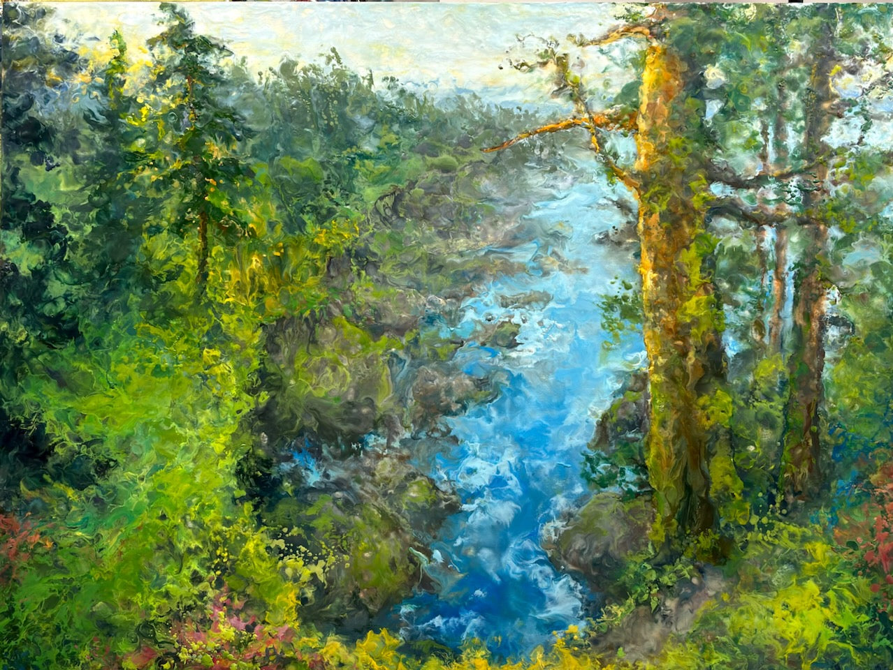 Last Light original Canadian art by Kathy Bradshaw