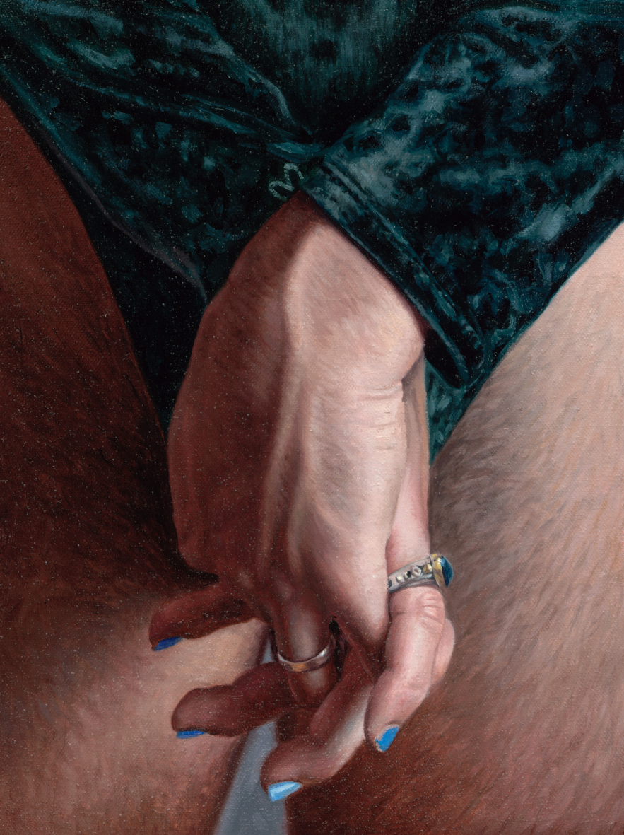 Blue Periwinkle original Canadian art by Ian Stone