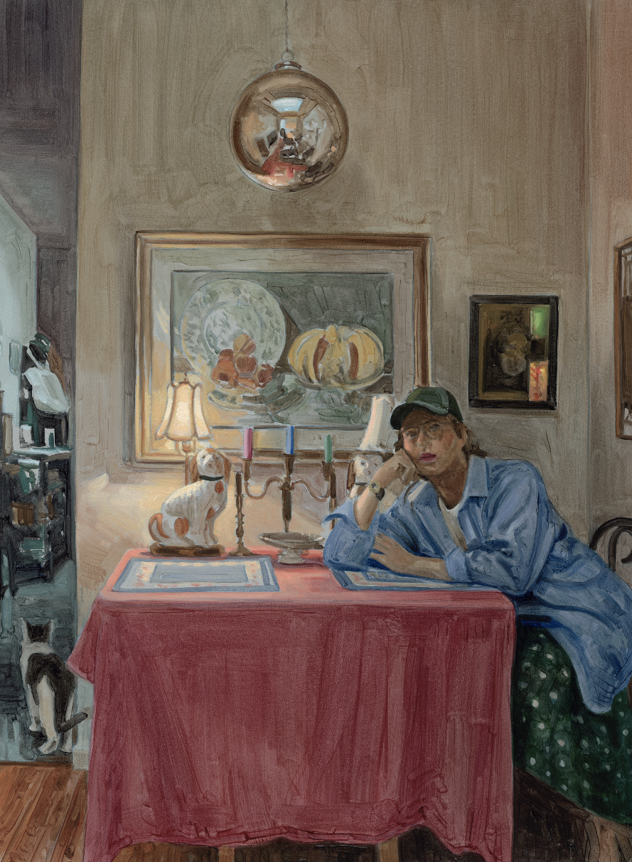 Scott (Arnolfini portrait) original Canadian art by Ian Stone