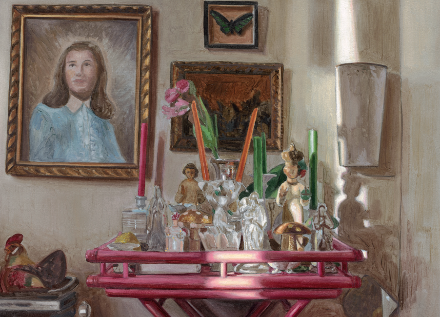 Sun beam and glitter original Canadian art by Ian Stone