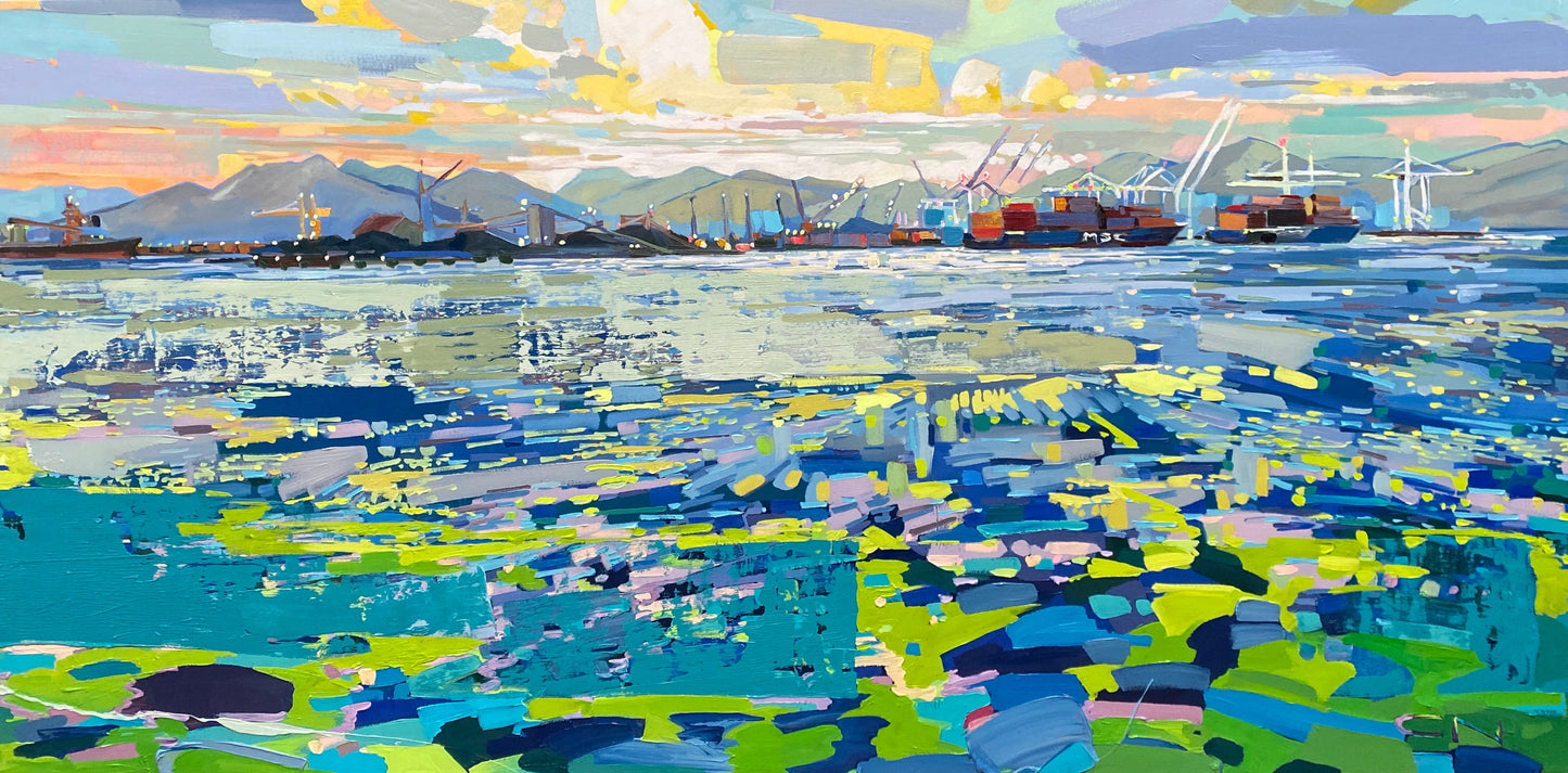 Tsawwassen, Vancouver, BC original Canadian art by Chrissy Nickerson