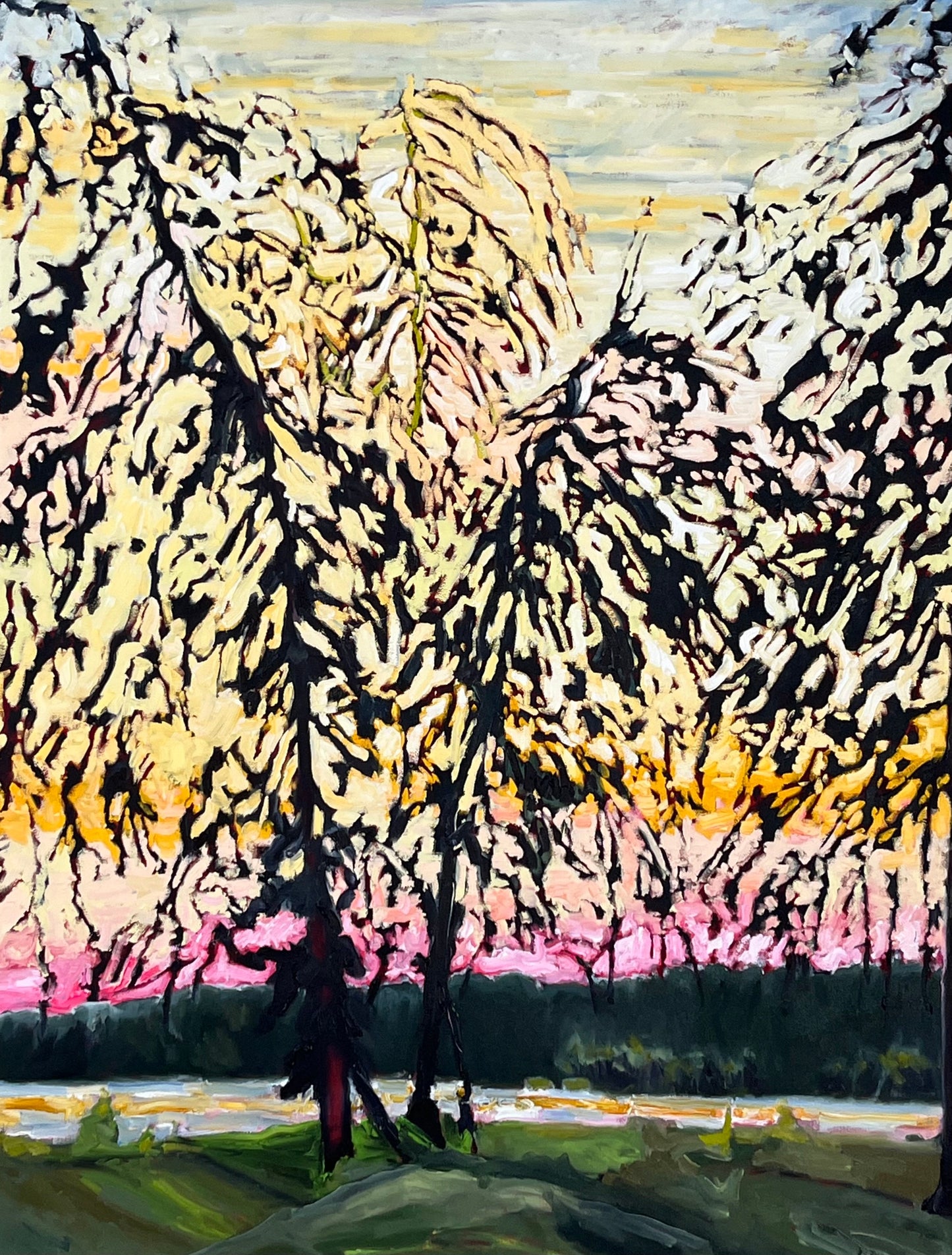 Wanna share my creamsicle? original Canadian art by Eileen Murray