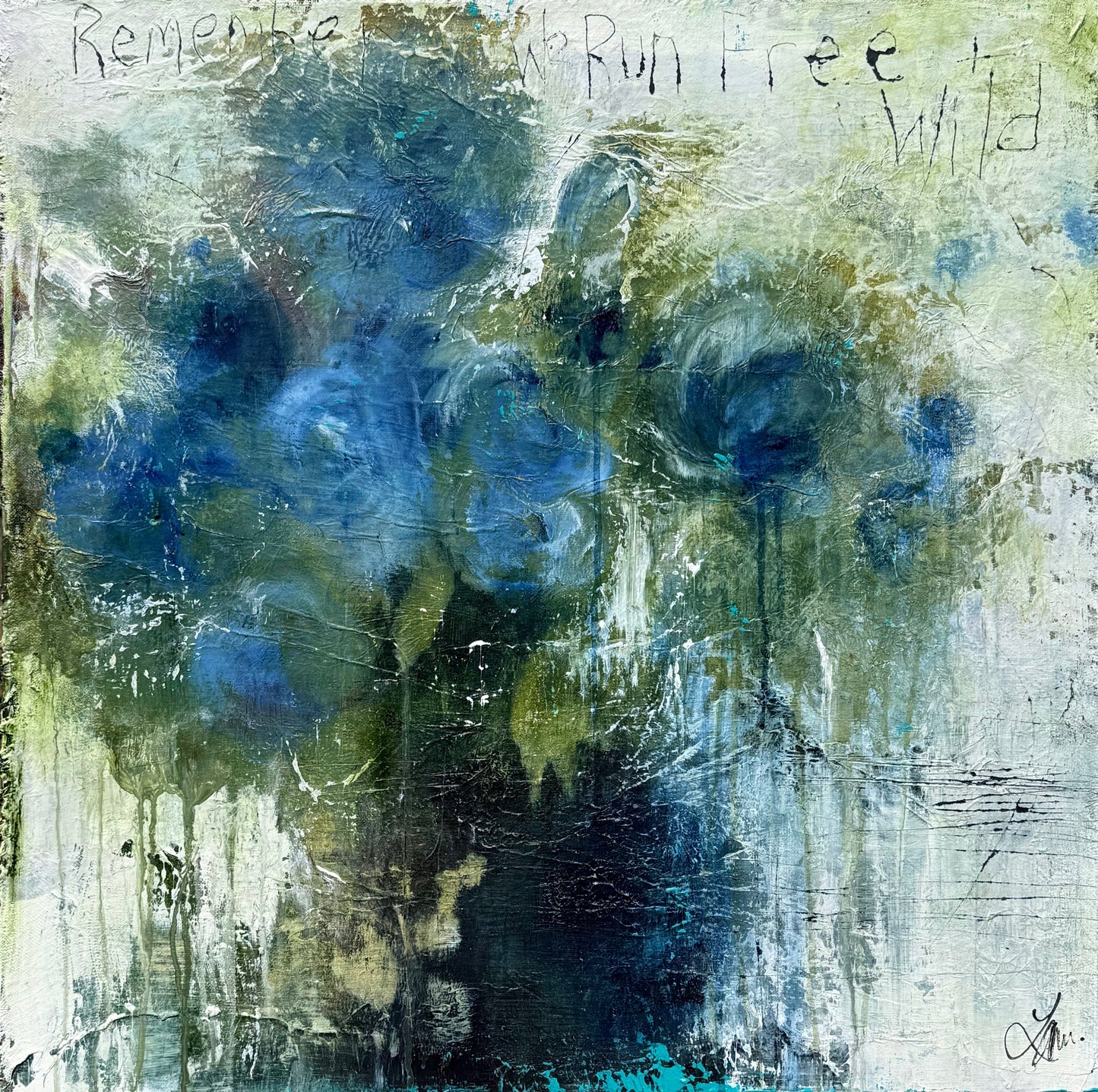 Free and Wild original Canadian art by Laura Harris