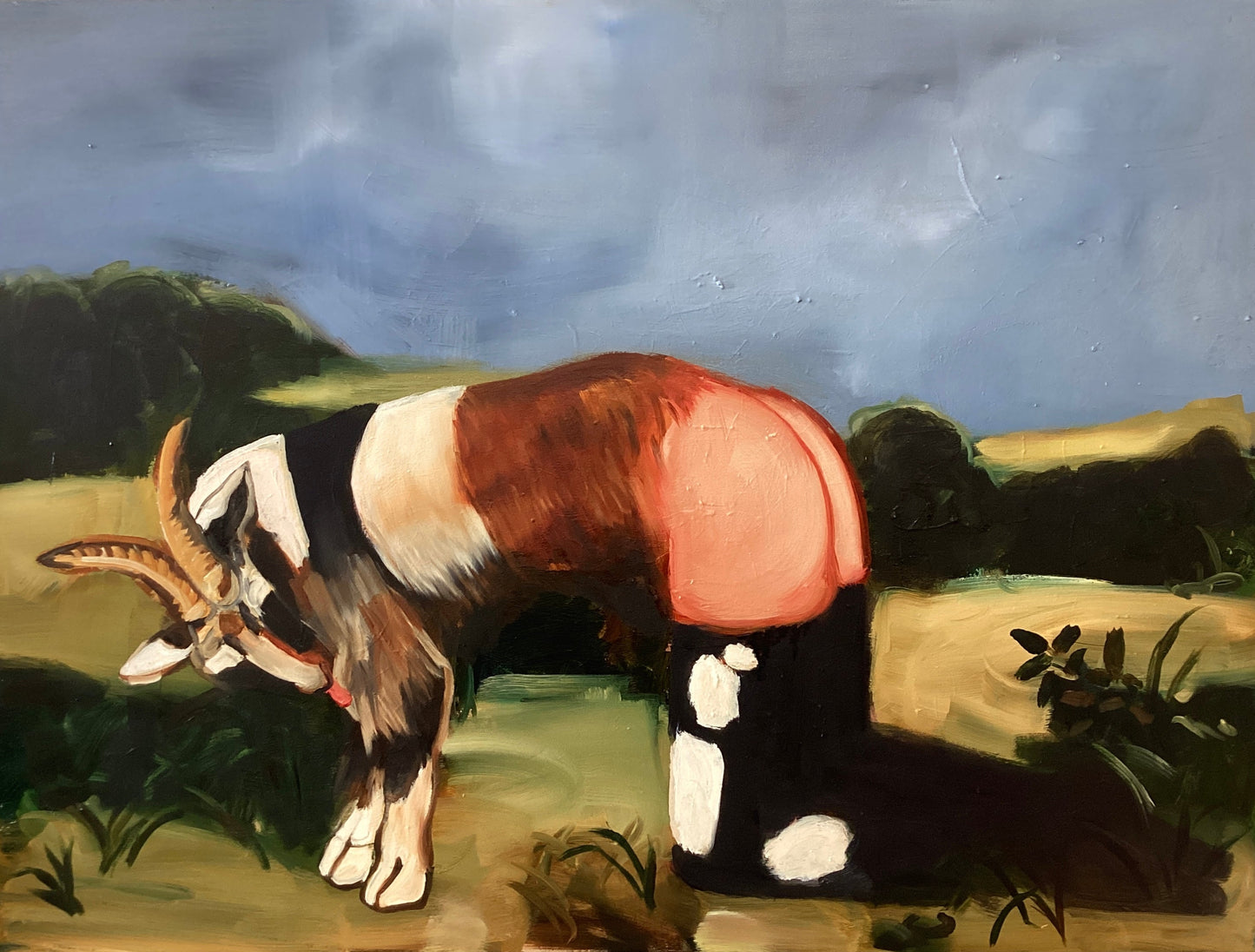 G.o.a.t original Canadian art by Angie Quick