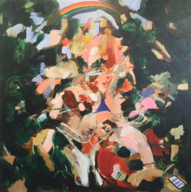 Heart boner  original Canadian art by Angie Quick