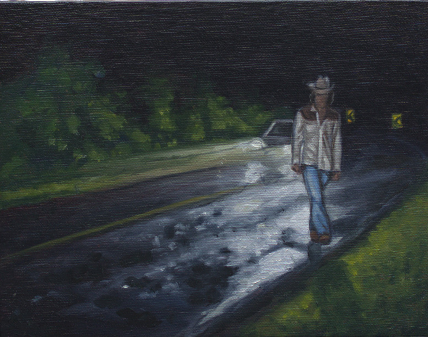 Jay Walkin original Canadian art by dylan roworth