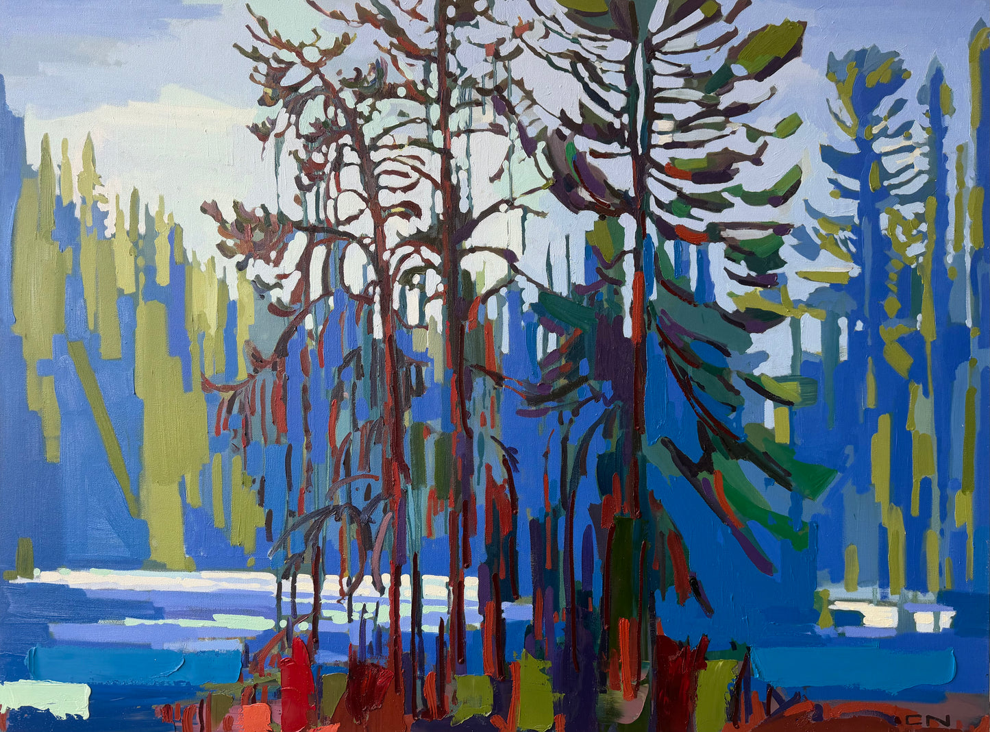 Oxide Red Trees, Algonquin