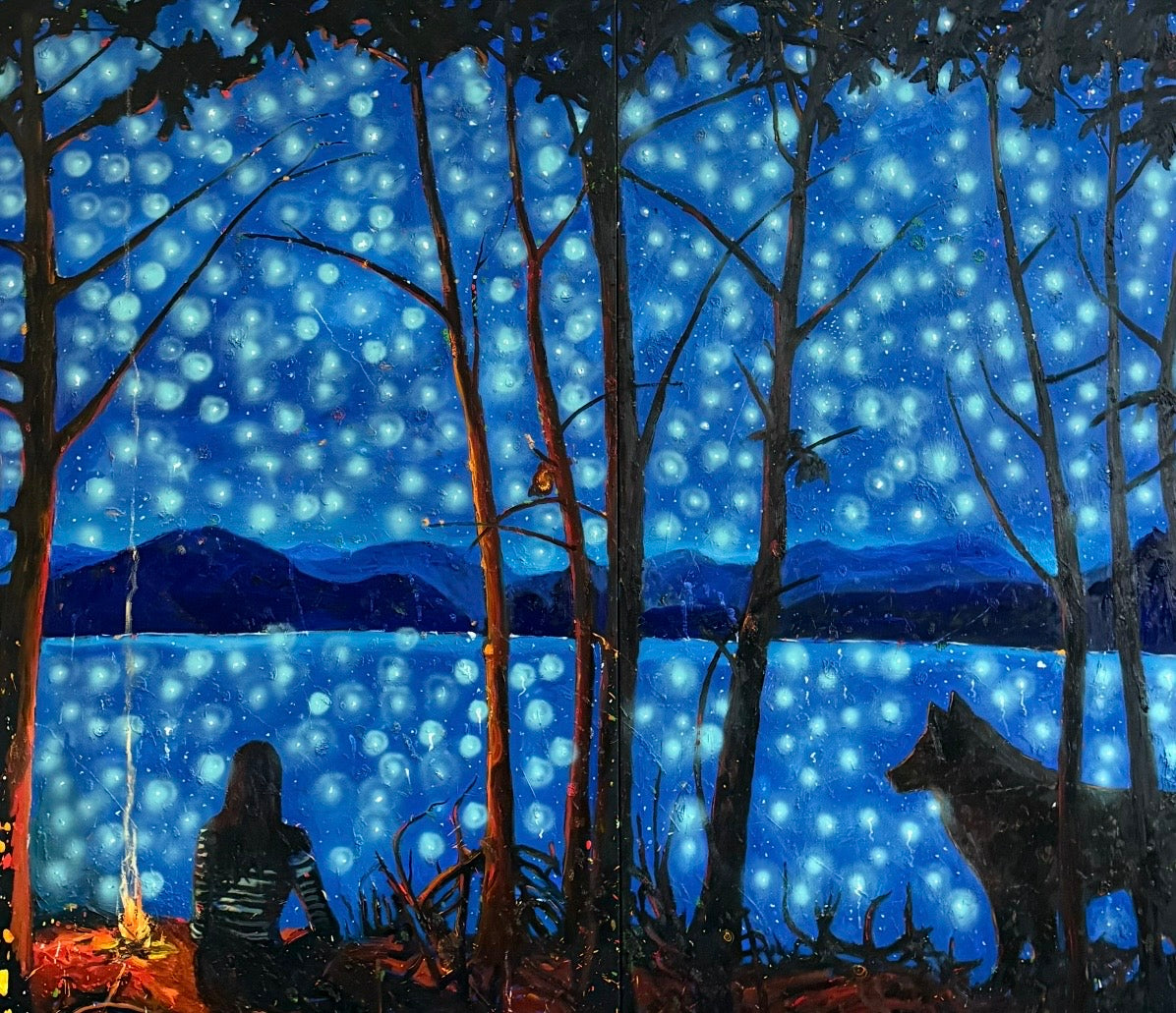 The Gulf Islands original Canadian art by Michael Cameron