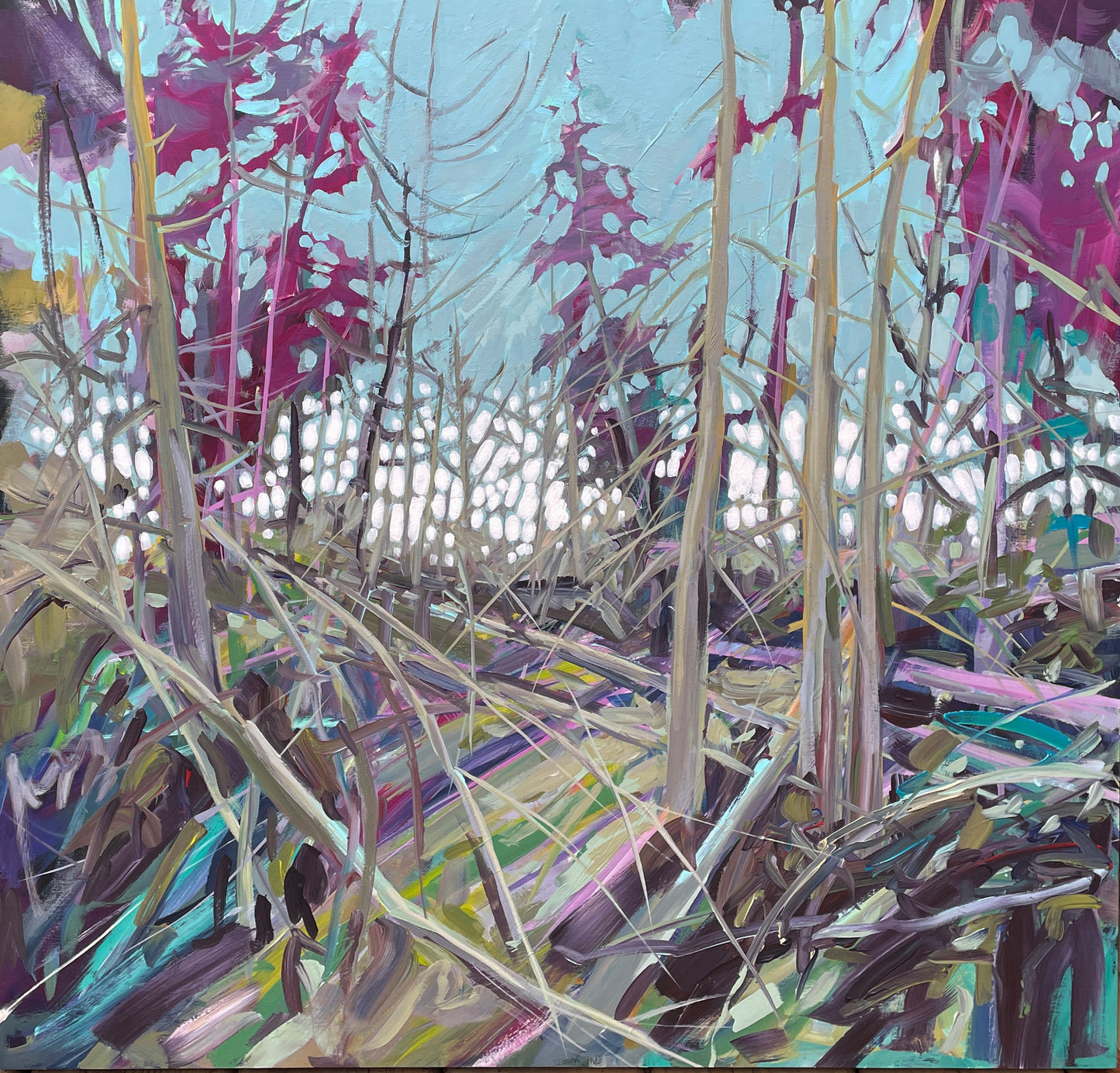 Fallen Timbers original Canadian art by Shane Norrie