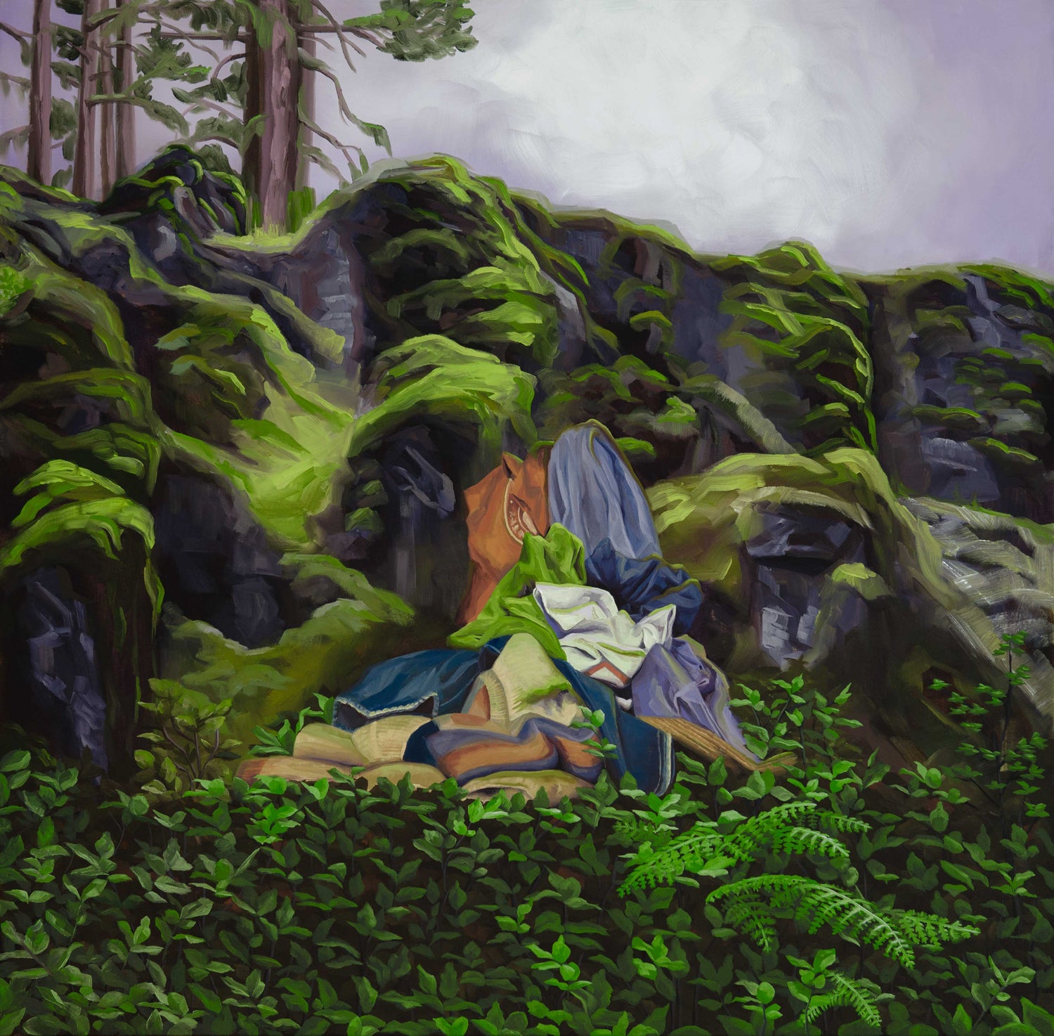 Self Portrait by Chrystal Phan, cropped image