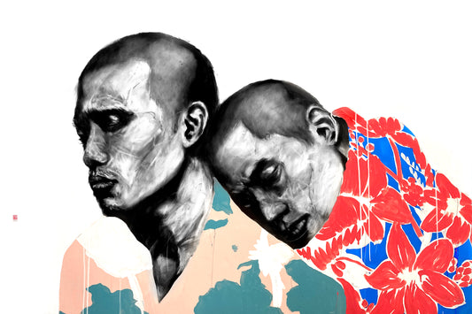 Tenderness II original Canadian art by nicholas tay