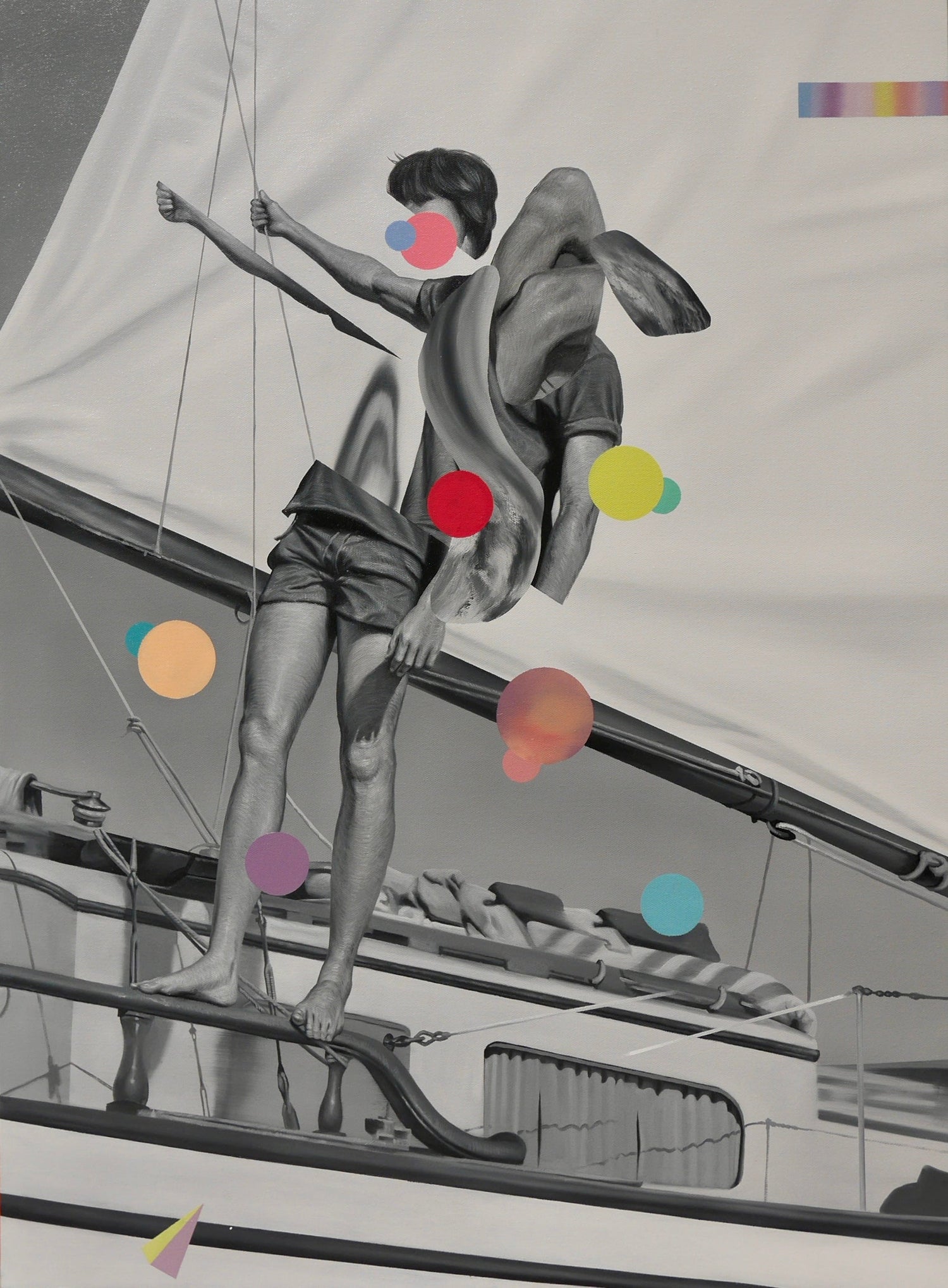 Leaving Without Arrival original Canadian art by aphisit sidsunthia