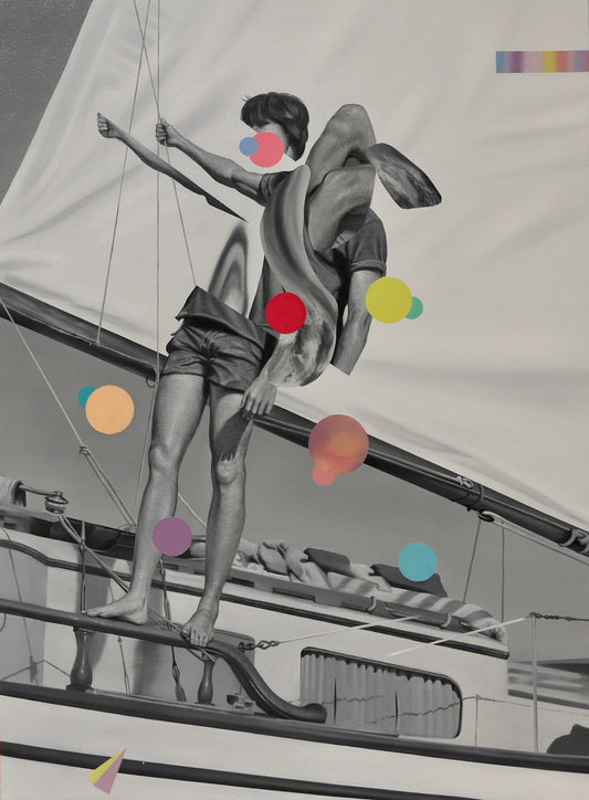 Leaving Without Arrival original Canadian art by aphisit sidsunthia