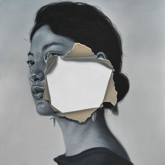 Nothing to Hide original Canadian art by aphisit sidsunthia