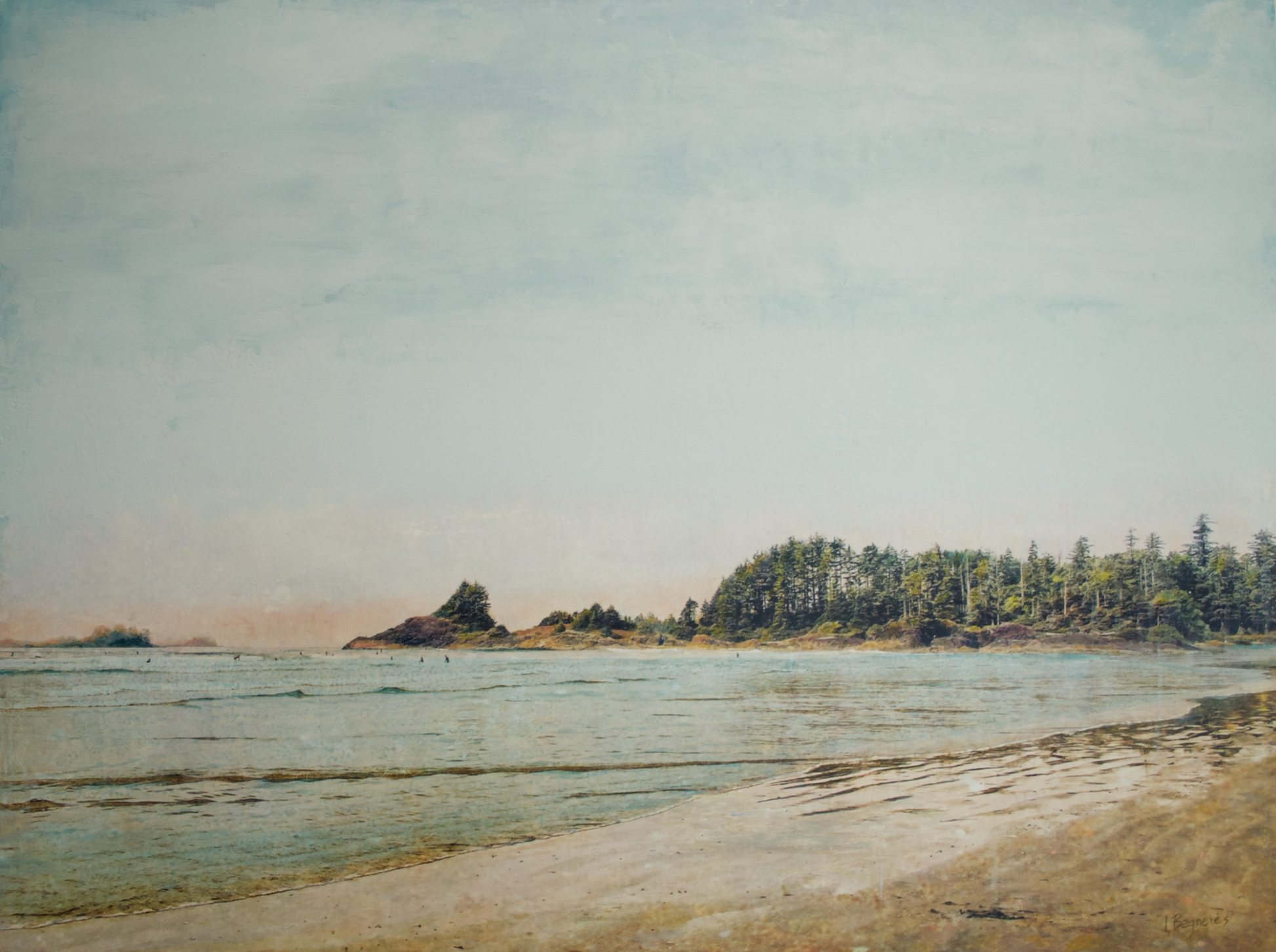 In The Pull Of The Tides original Canadian art by Lori Bagneres