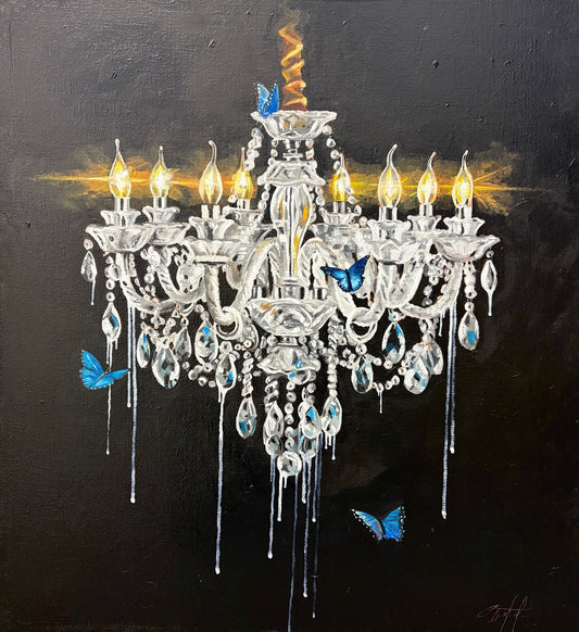 All that Glitters original Canadian art by Carl White