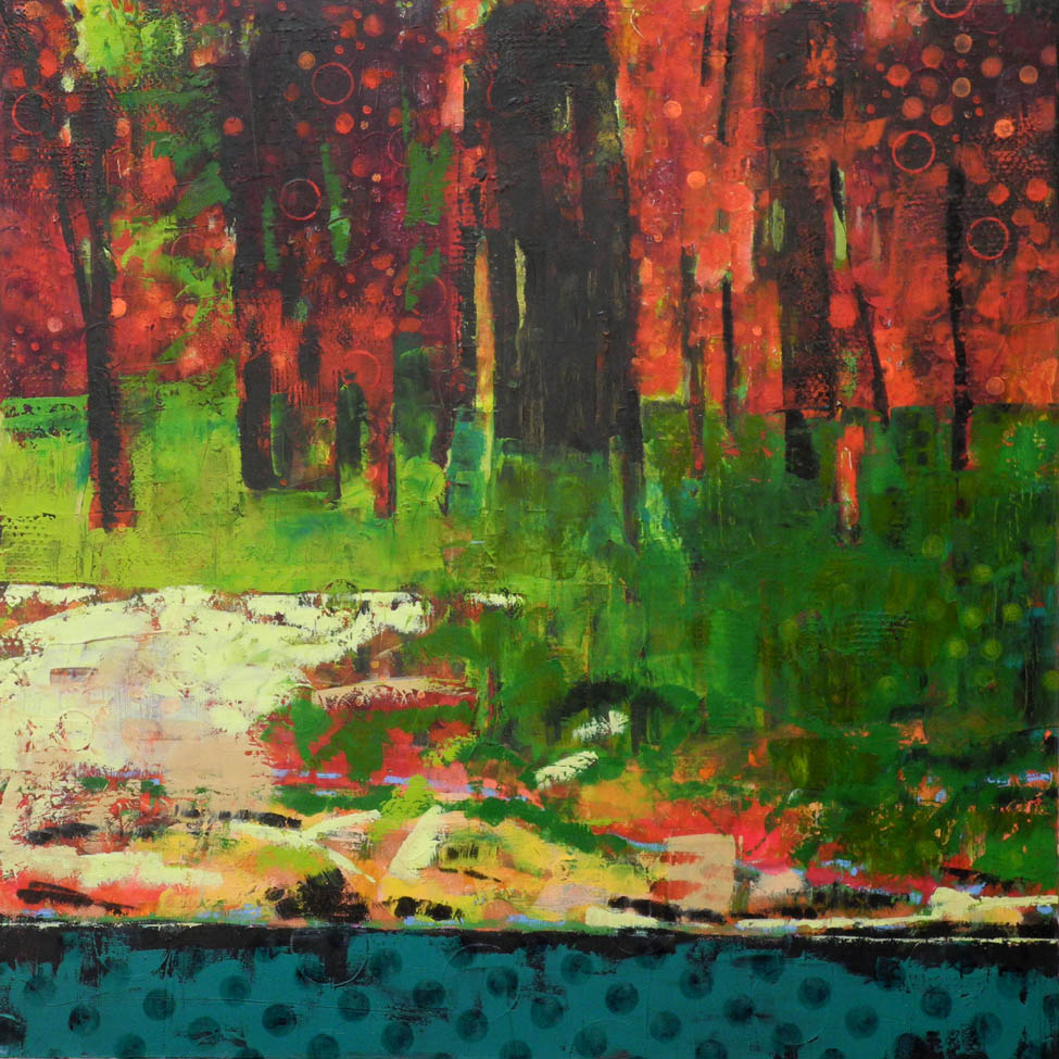 Bow River Painting #025-2426