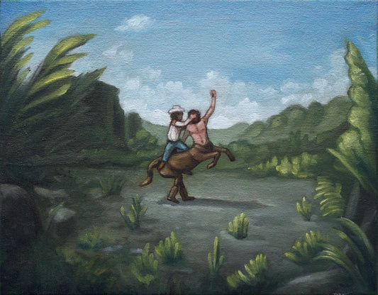 Centaur and lapith