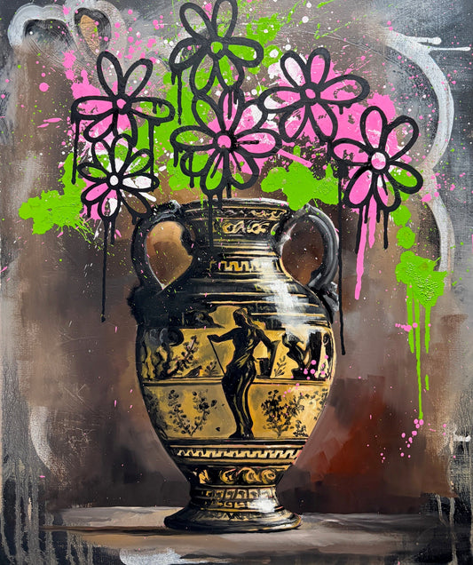 Disruptive Acts II (Stilled Life) original Canadian art by Carl White