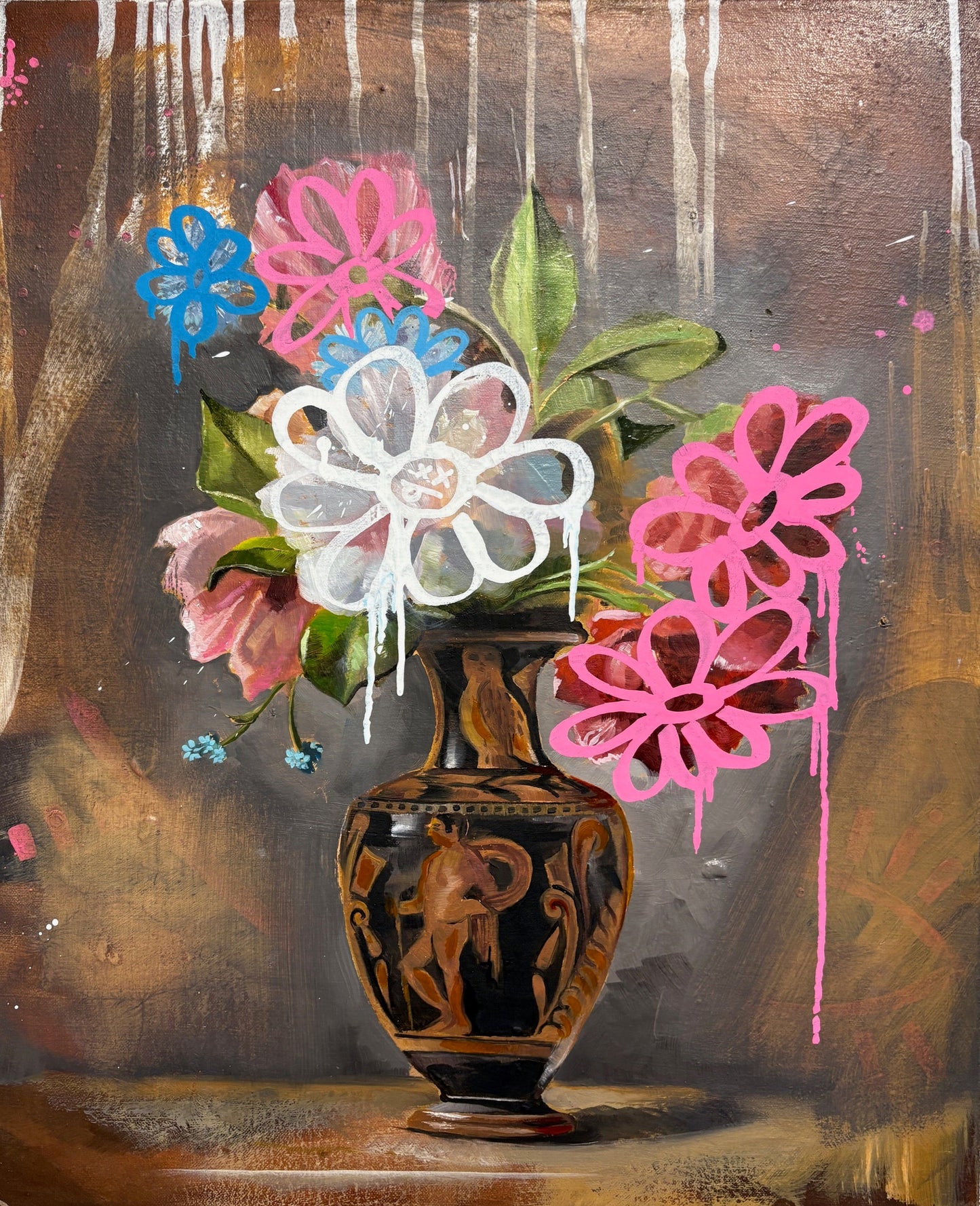 Disruptive Acts (Stilled Life) original Canadian art by Carl White