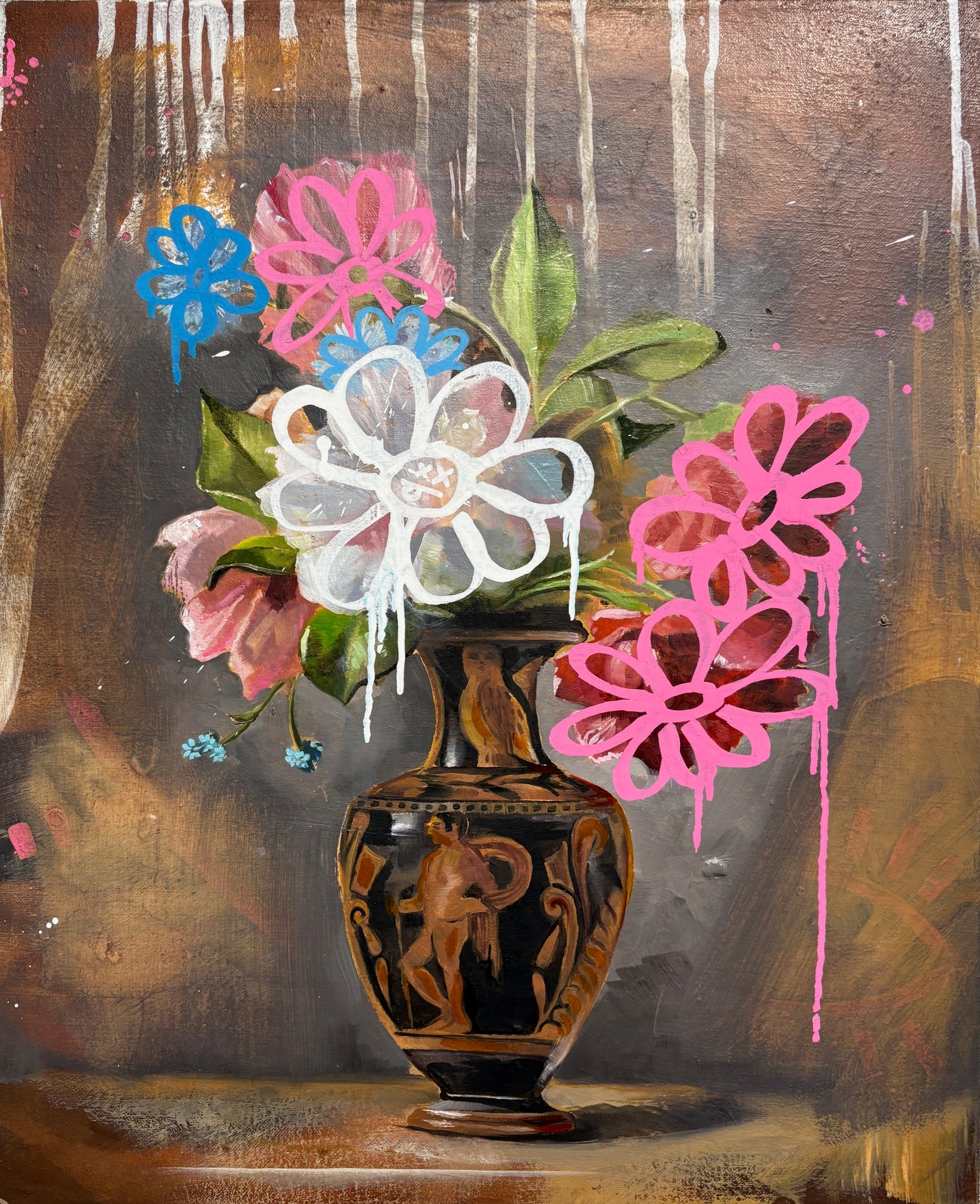 Disruptive Acts (Stilled Life) original Canadian art by Carl White