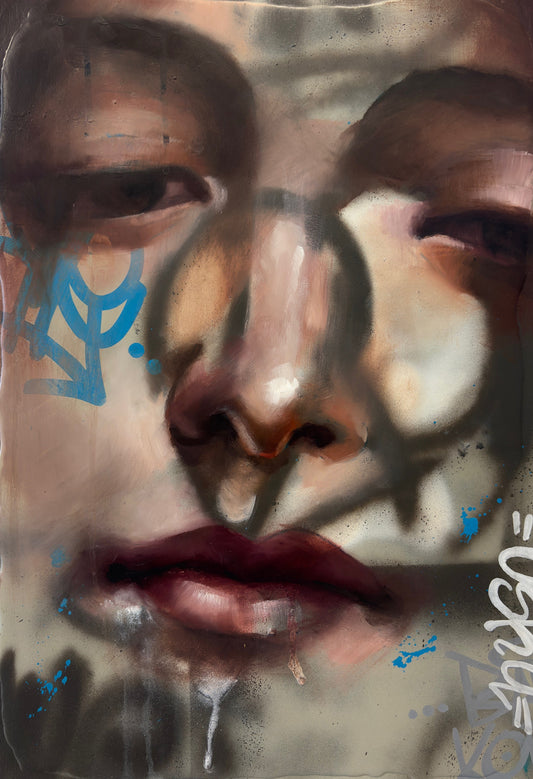Harlequin II original Canadian art by Carl White
