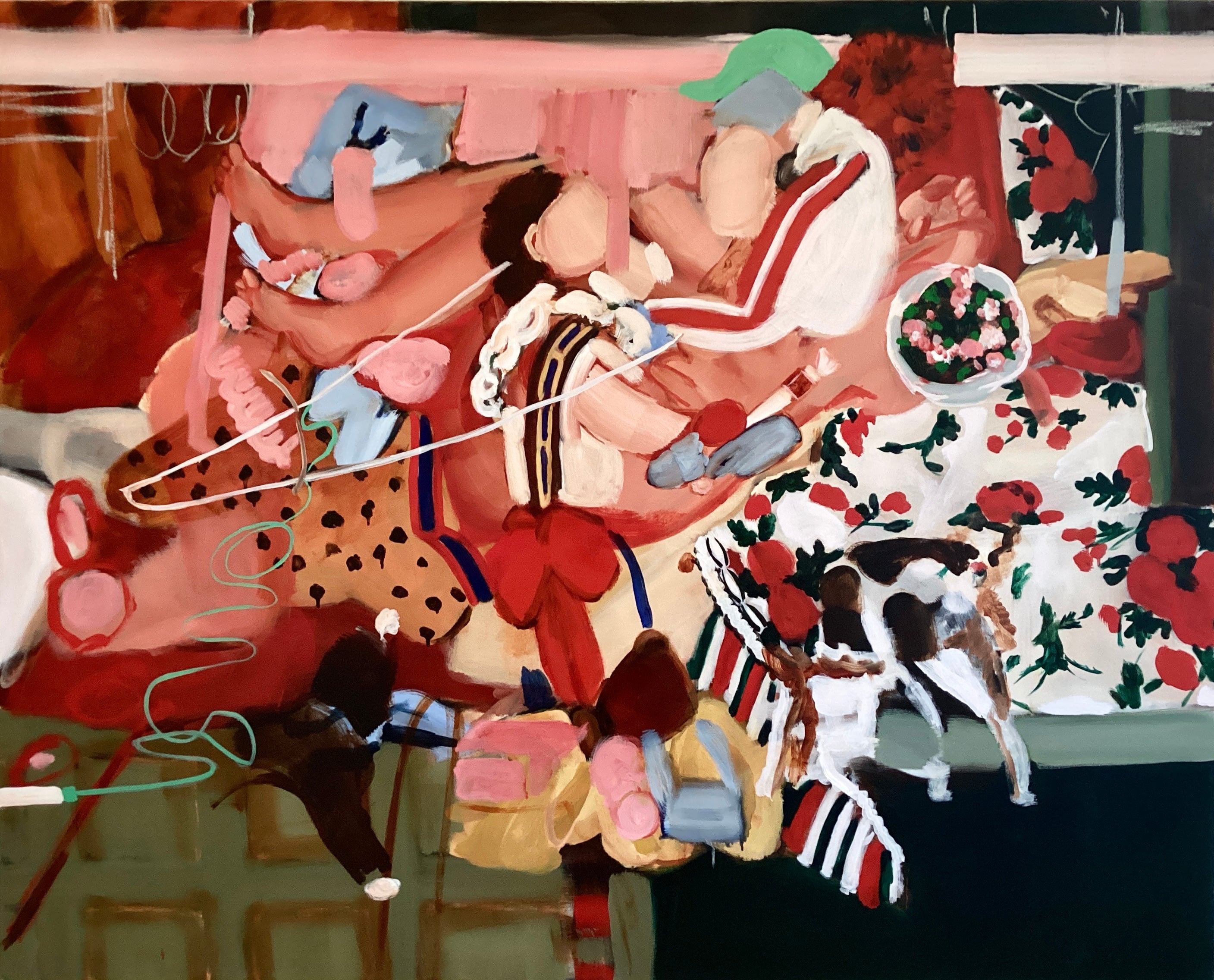 Make me feel yummy  original Canadian art by Angie Quick