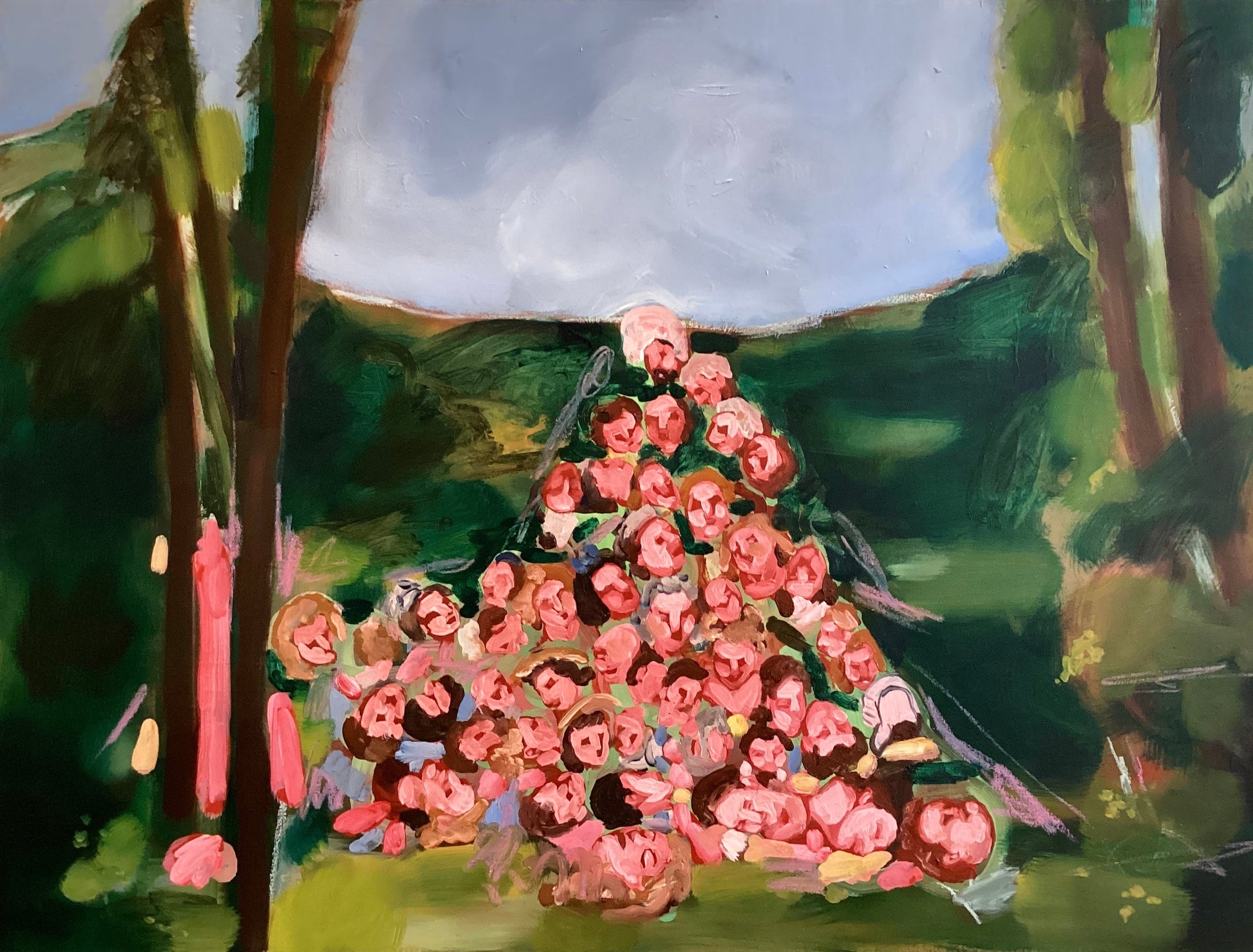 Body count original Canadian art by Angie Quick