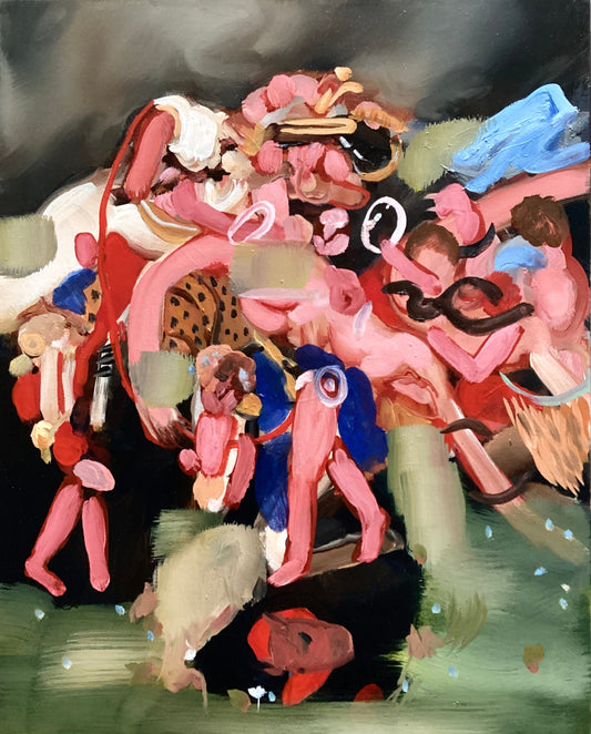 I lost myself in love  original Canadian art by Angie Quick