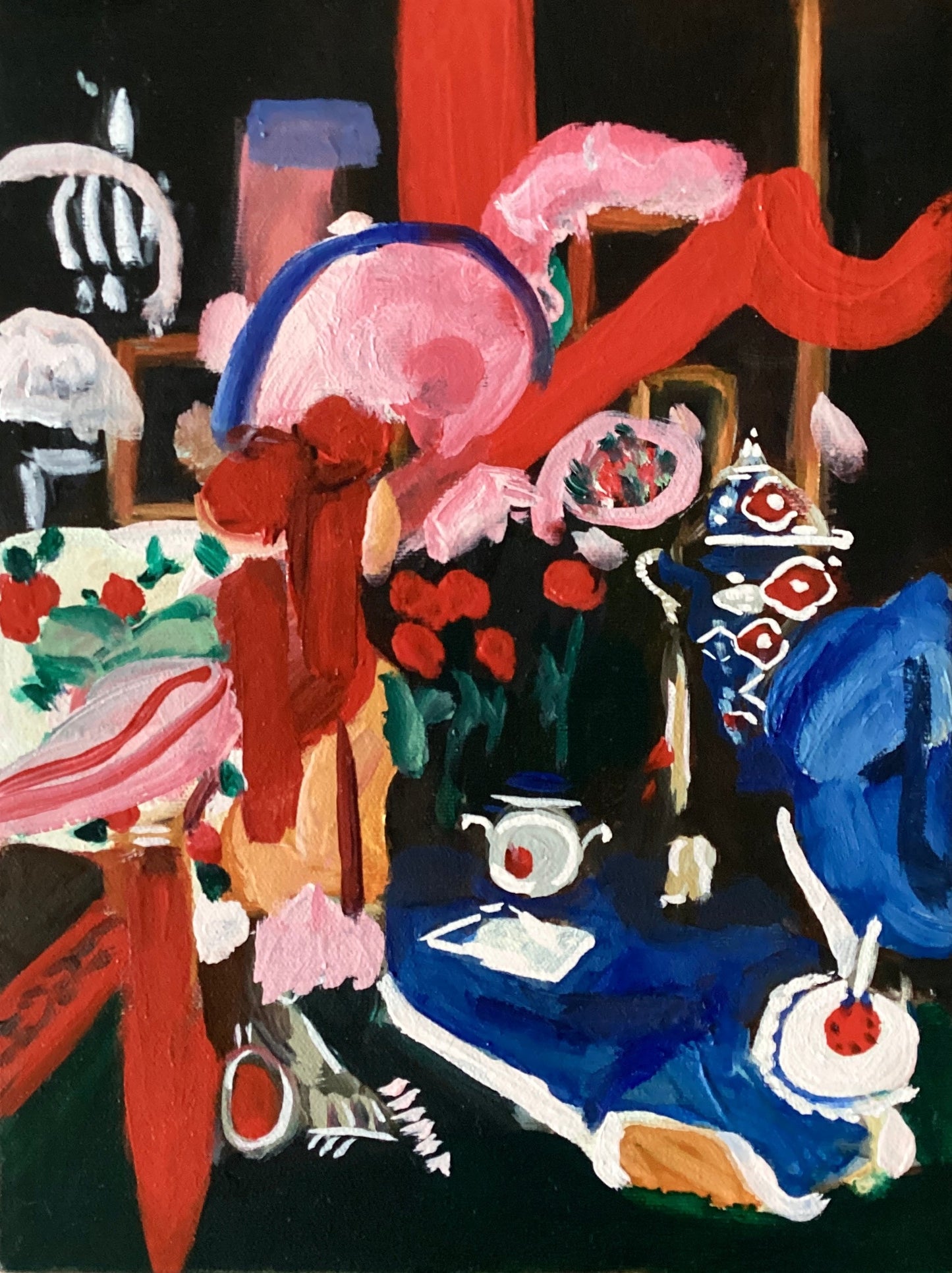 When the time comes
to say goodbye original Canadian art by Angie Quick