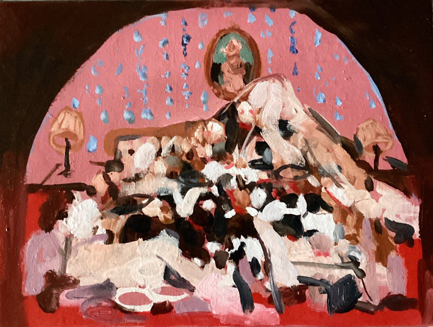 The messes you
make original Canadian art by Angie Quick