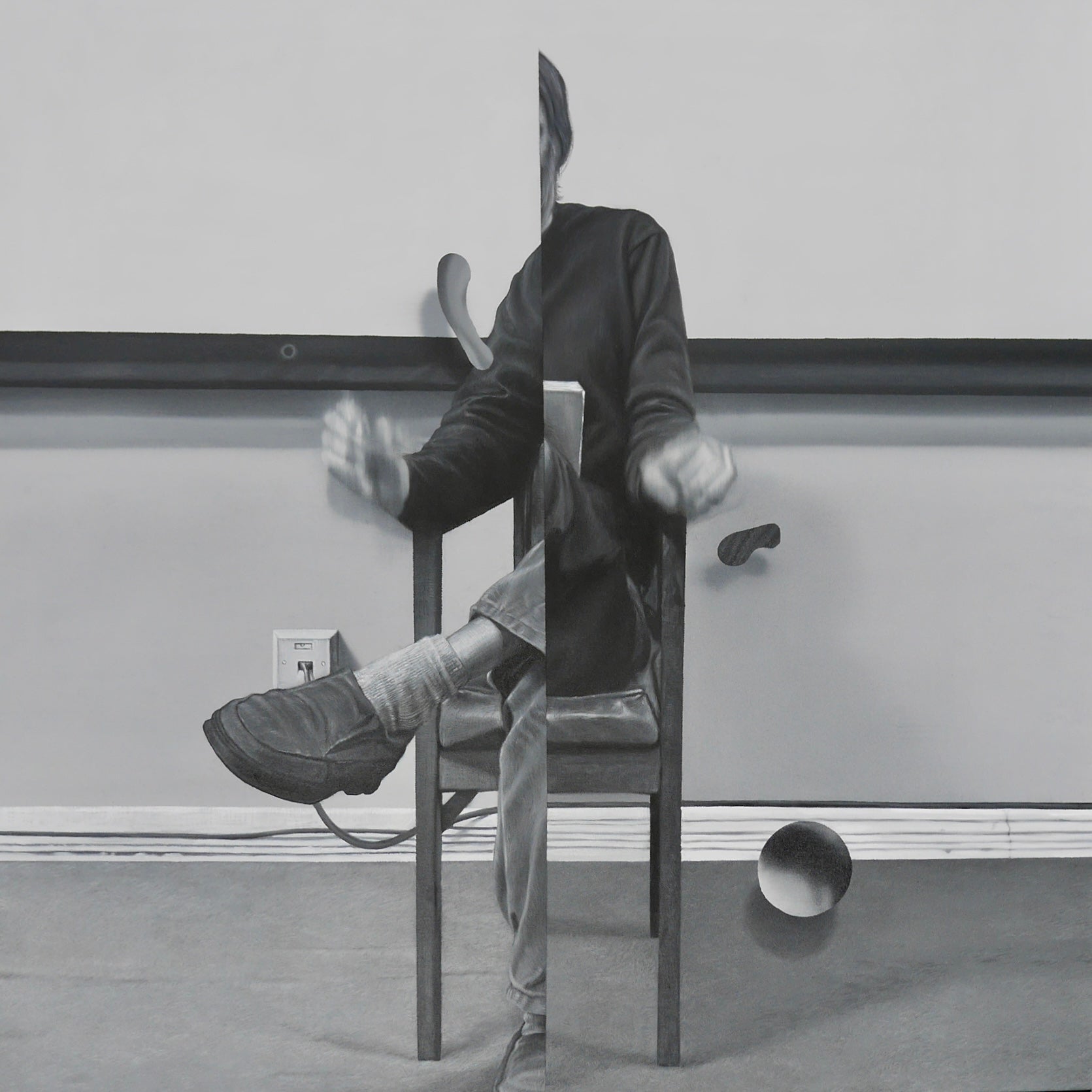 Don't act. Just think original Canadian art by aphisit sidsunthia