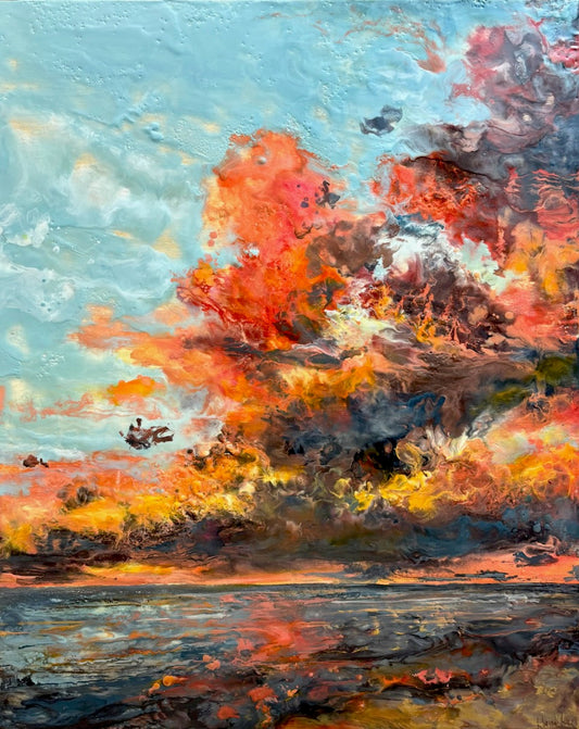 I’ve Got Something to Say	 original Canadian art by Kathy Bradshaw