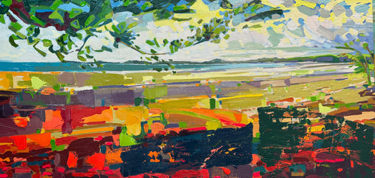 Beach Please original Canadian art by Chrissy Nickerson