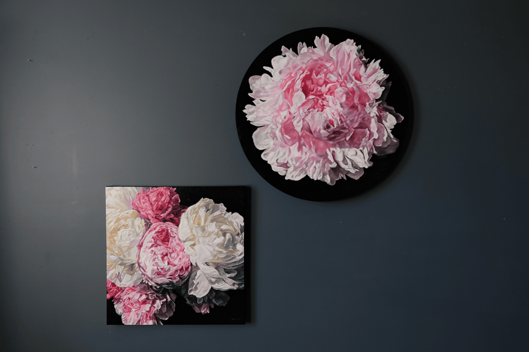 Peony Bouquet and Peony by Robert Lemay
