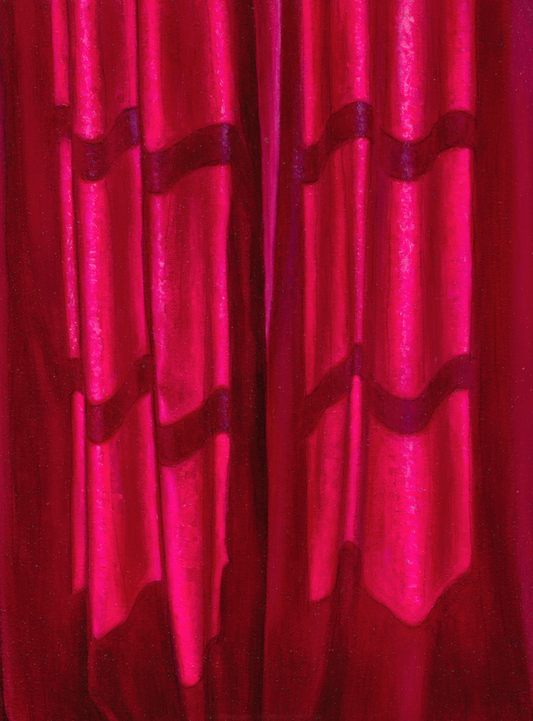 Curtain call original Canadian art by Ian Stone