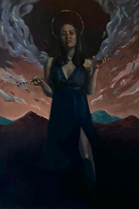 The Question Persists: What Do I Do With My Hands?  original Canadian art by Adrien Smart