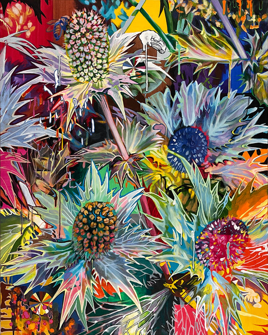 Thistle #10 original Canadian art by John Capitano