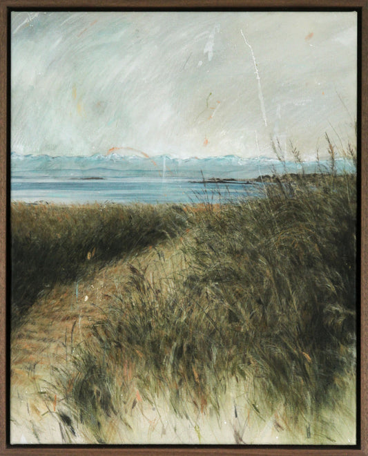 Path to the Beach original Canadian art by chloé giroux-bertrand