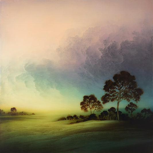 Under Moving Skies  original Canadian art by darrell underschultz