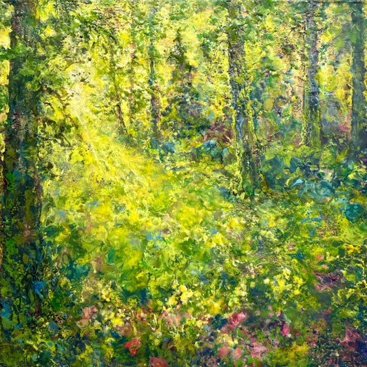Where Fairies Hide original Canadian art by Kathy Bradshaw